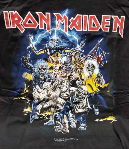 Iron Maiden Best Of The Beast サイン入り Iron Maiden Best Of The Beast UK Promo t-shirt (77999)